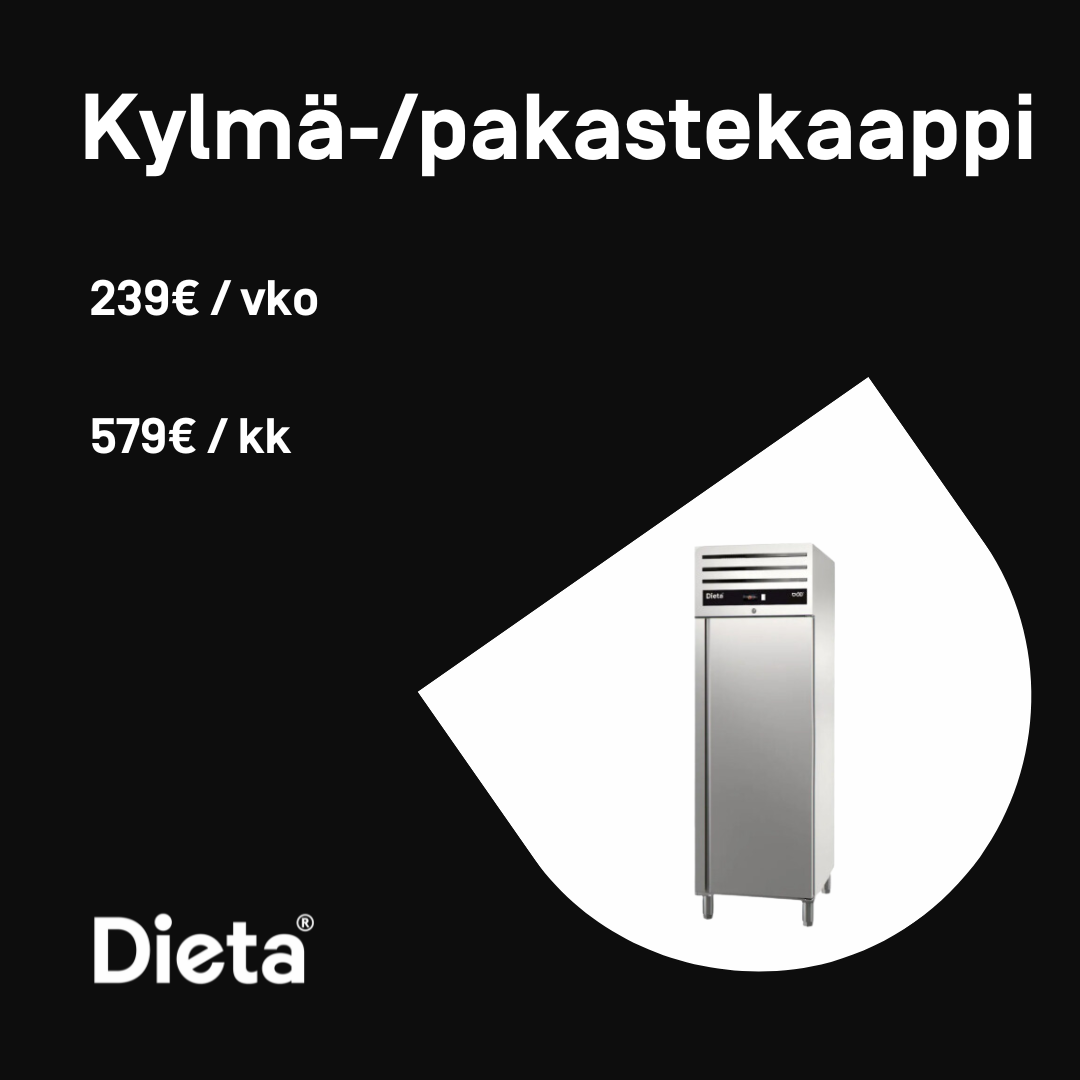 Vuokraa kylmä-/pakastekaappi