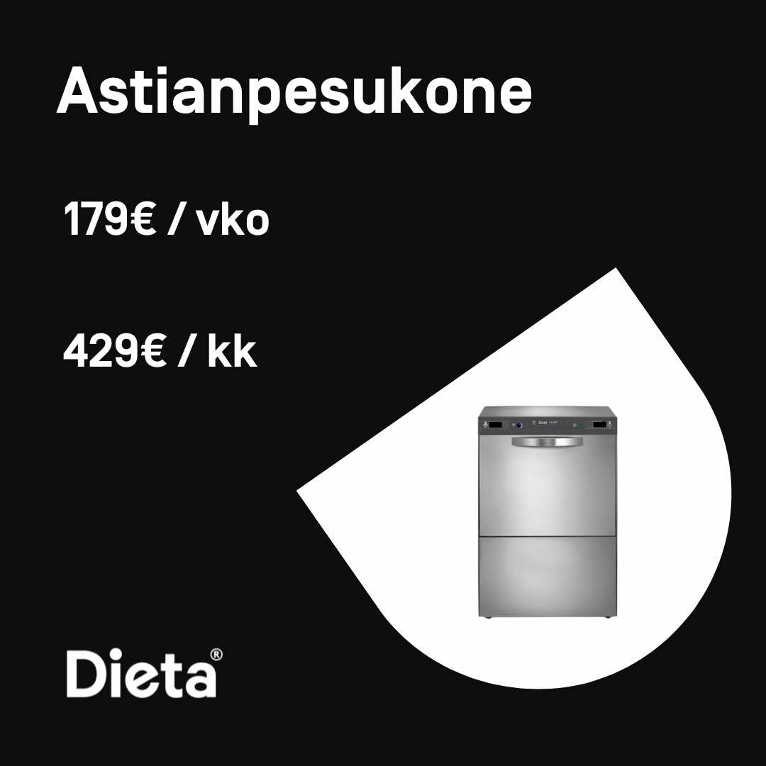 Vuokraa astianpesukone