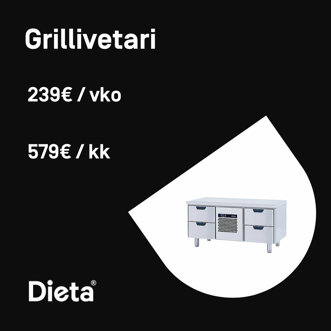 Vuokraa grillivetari